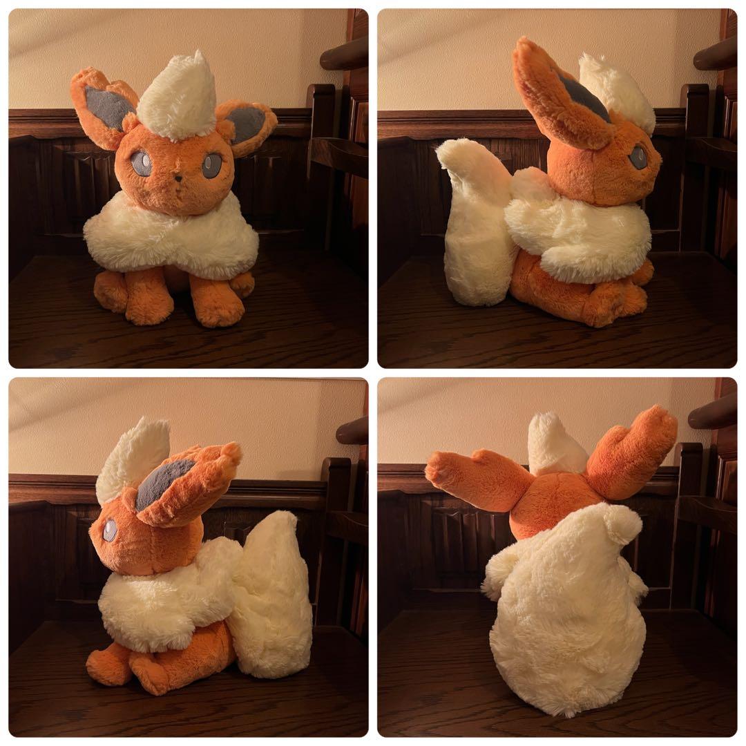 ポケモン ふわふわ抱きぬいぐるみ(ブースター／シャワーズ／サンダース