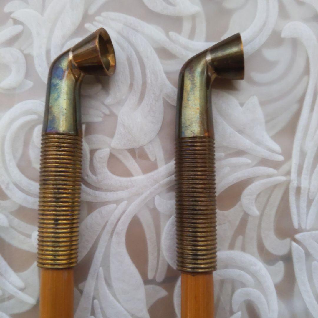 如心キセル　【ノム　】　煙管　中川浄益　作　如心斉好　表千家　《匿配》