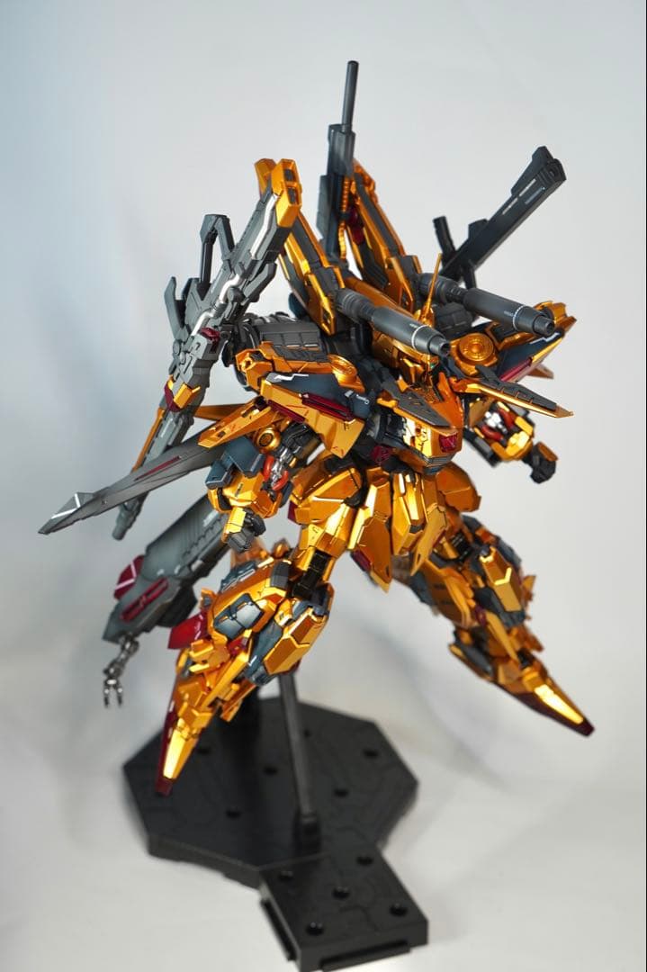 フルアーマー百式改　1/100 塗装完成品　LEDユニット付