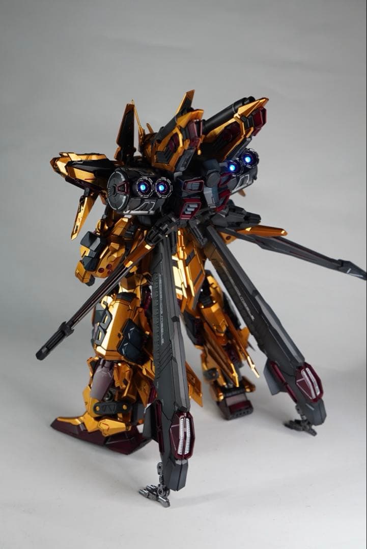 フルアーマー百式改　1/100 塗装完成品　LEDユニット付