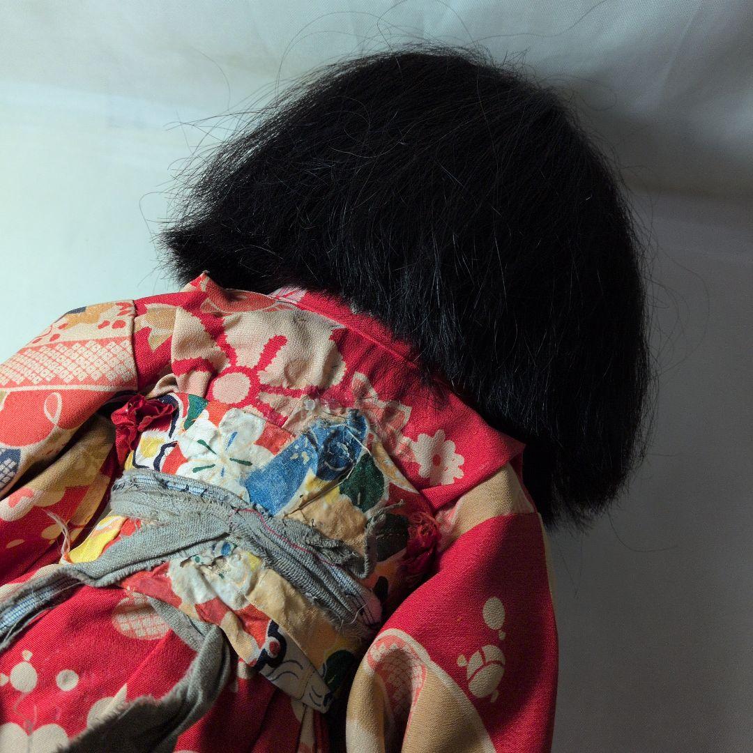 可愛いお顔 約51センチ 古い市松人形 いちまさん