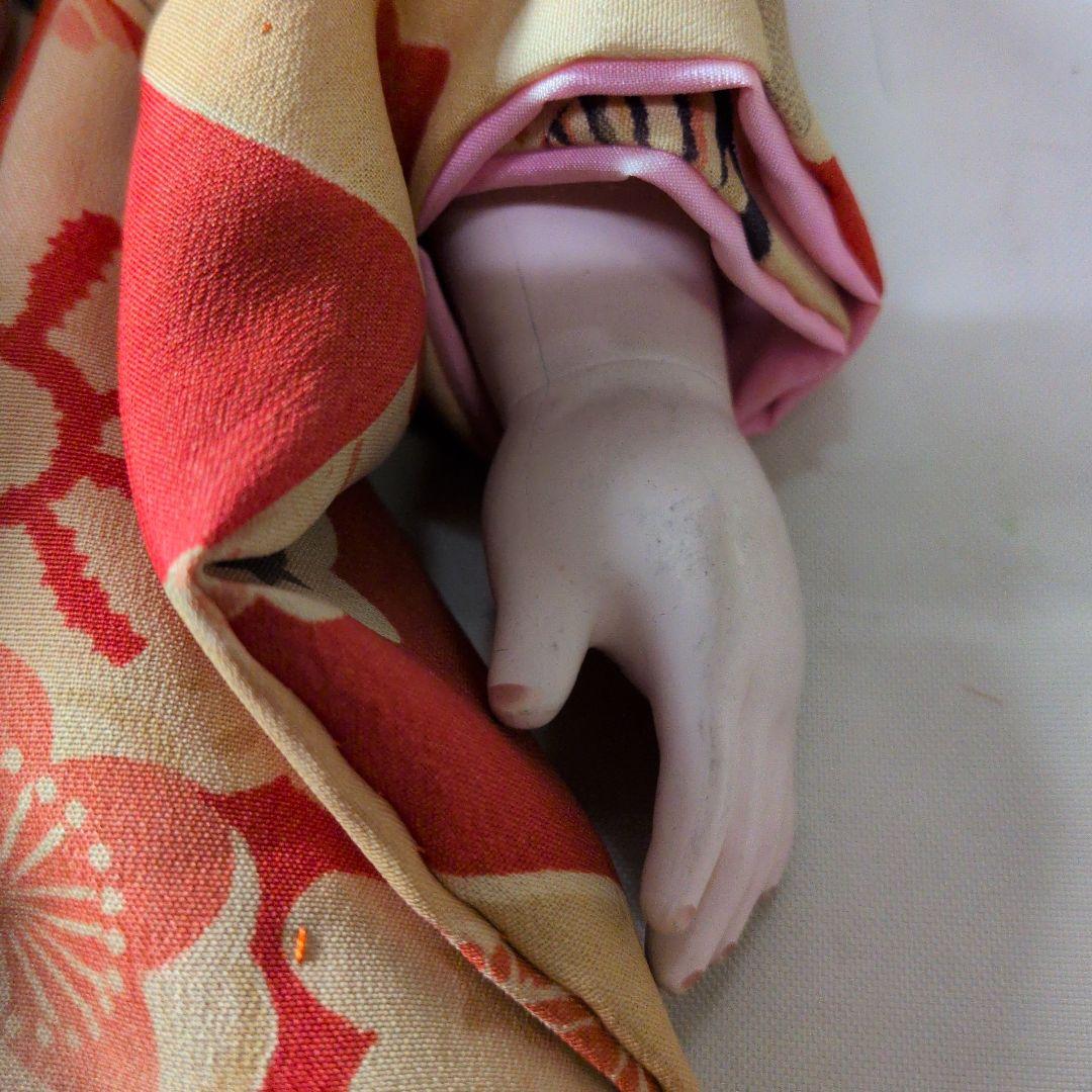 可愛いお顔 約51センチ 古い市松人形 いちまさん