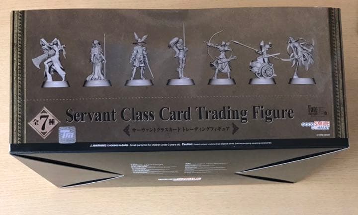 Fate サーヴァントクラスカード トレーディングフィギュアBOX 8個セット