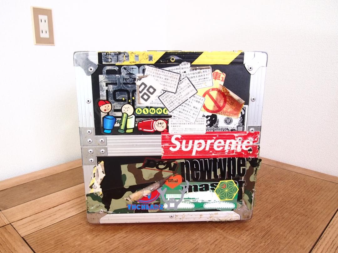 中古】アルミ ハードケース/レコードラック/レコードケース 検:Supreme