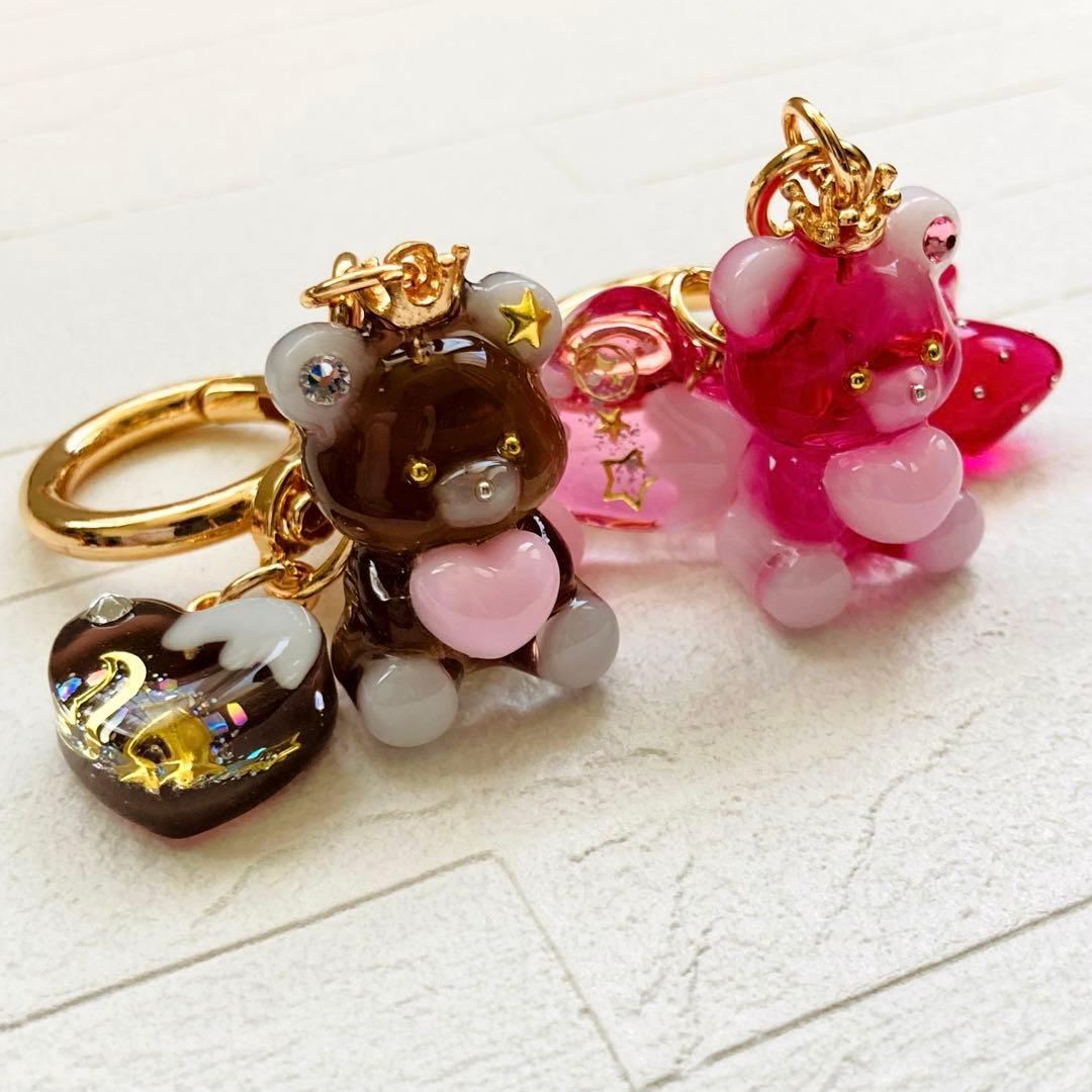 ひなページ　名入れチャーム　レジンキーホルダー　23点