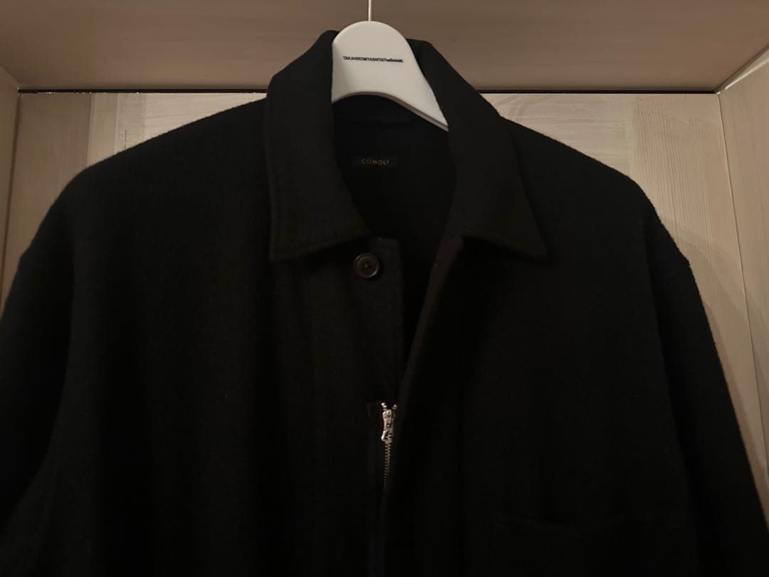 COMOLI コモリ ウールカシミア オールインワン 2 つなぎ ジャンプスーツ