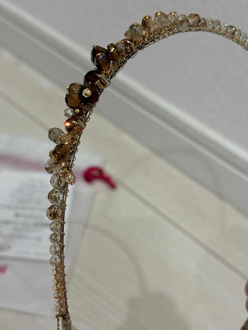 COMPLEX BIZ コンプレックスビズ 超美品 ビジューのカチューシャ