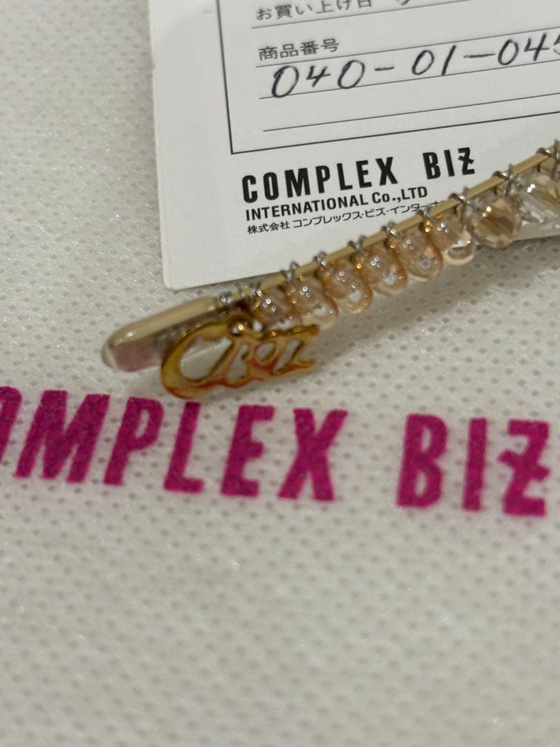 COMPLEX BIZ コンプレックスビズ 超美品 ビジューのカチューシャ