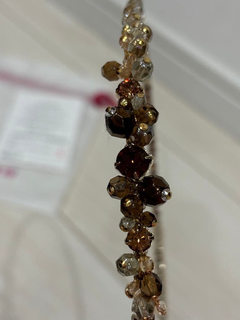 COMPLEX BIZ コンプレックスビズ 超美品 ビジューのカチューシャ