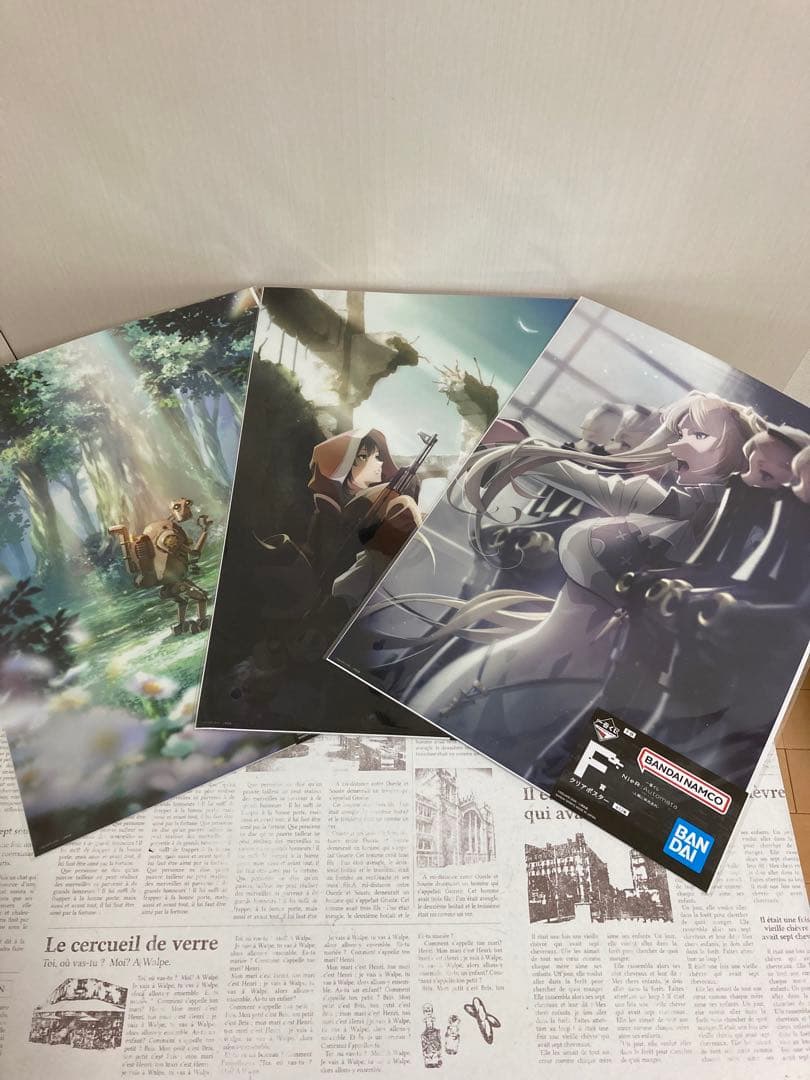 ニーアオートマタ一番くじ D賞 F賞✖️8枚 H賞 放送記念くじその他