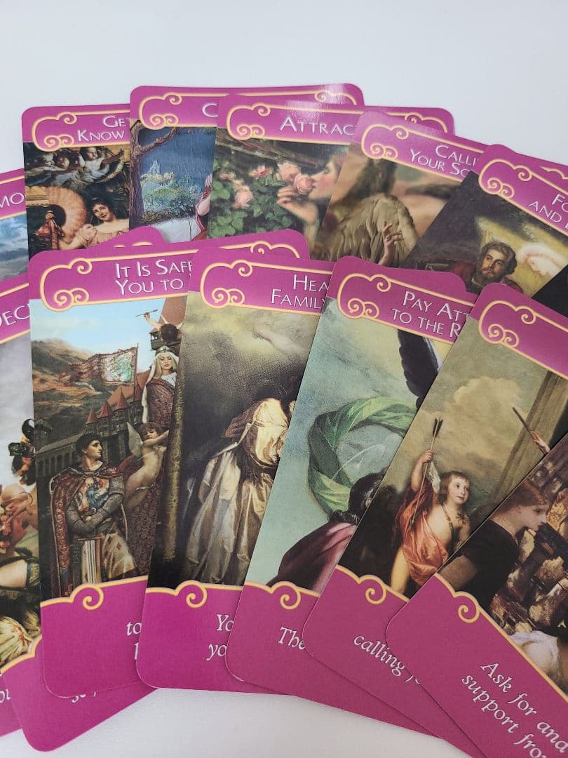 希少】【極美品】ロマンスエンジェルオラクルカード日本語版 - メルカリ