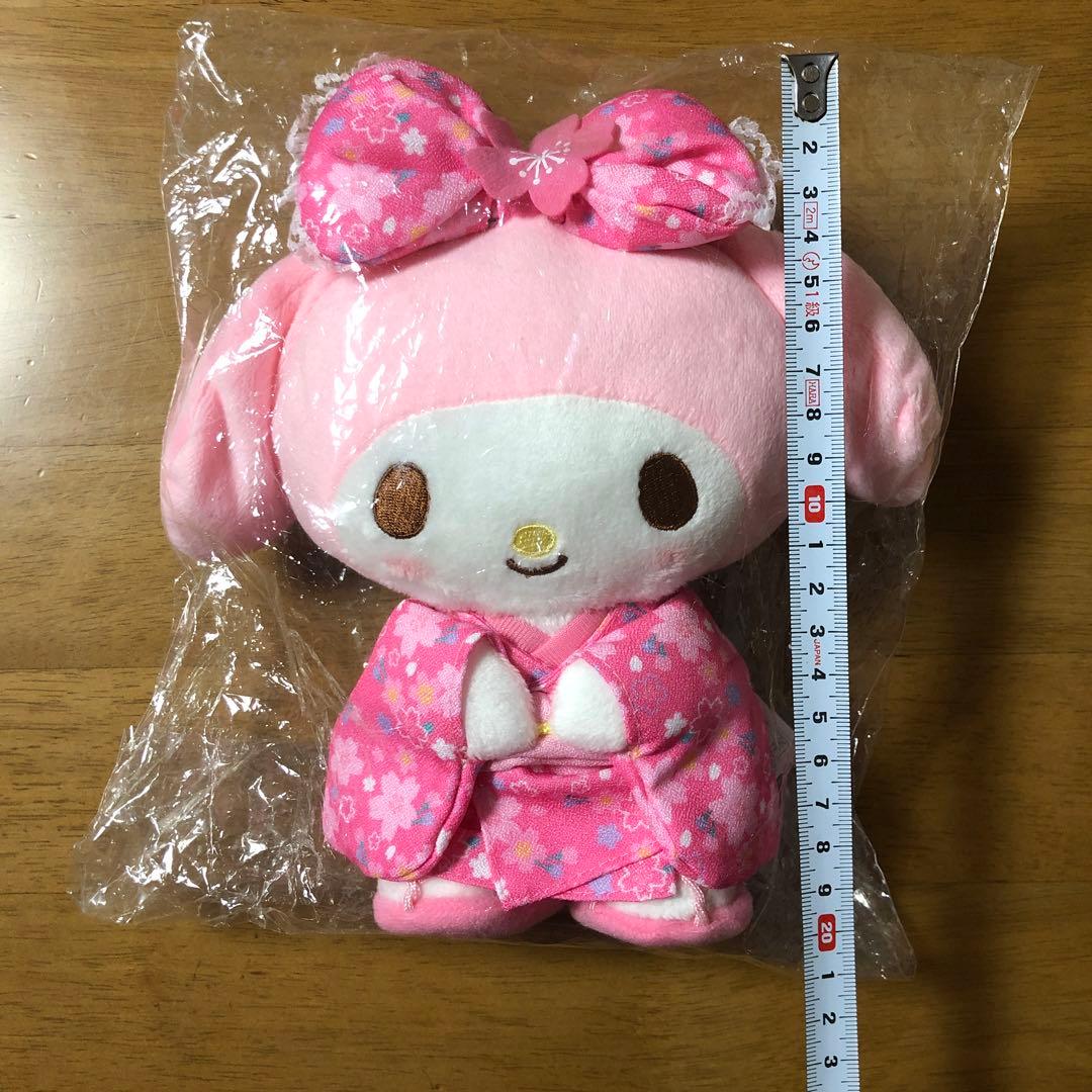 マイメロディ 桜着物 ぬいぐるみ ピンク - メルカリ