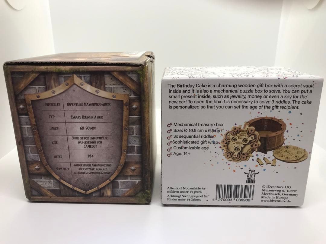 新品未開封 Cluebox iDventure 立体パズル 2種セット