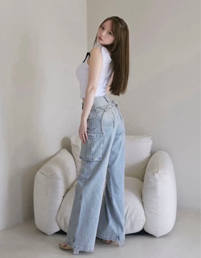 アンドマリー　Tina ribbon tops andmary