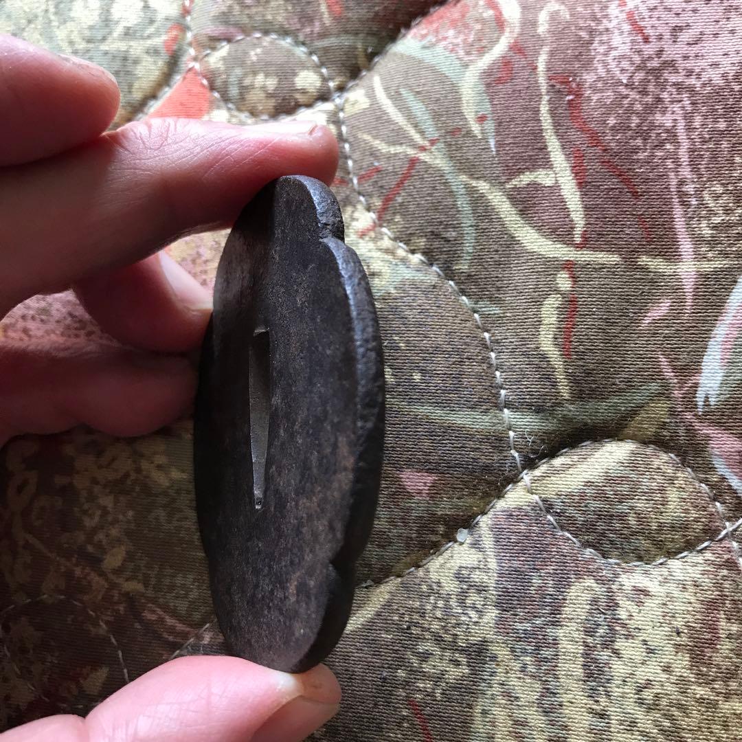 【教育委員会確認】江戸期 古刀鍔（鍔）