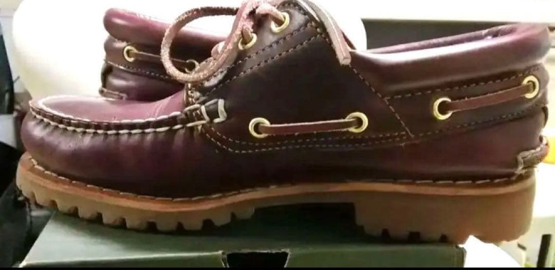 靴 Timberland 3EYELET CLASSIC LUG \"BURGUNDY