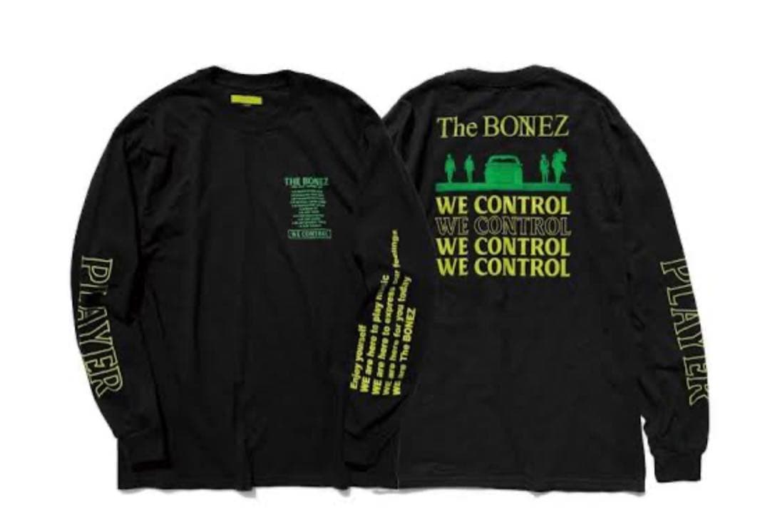 The BONEZ 黒色 ロングTシャツ XLサイズ | Buyee日本代购服务 | 于