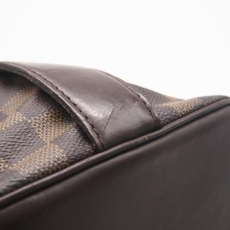 LOUIS VUITTON トートバッグ ダミエ エベヌ チェルシー ブラウン