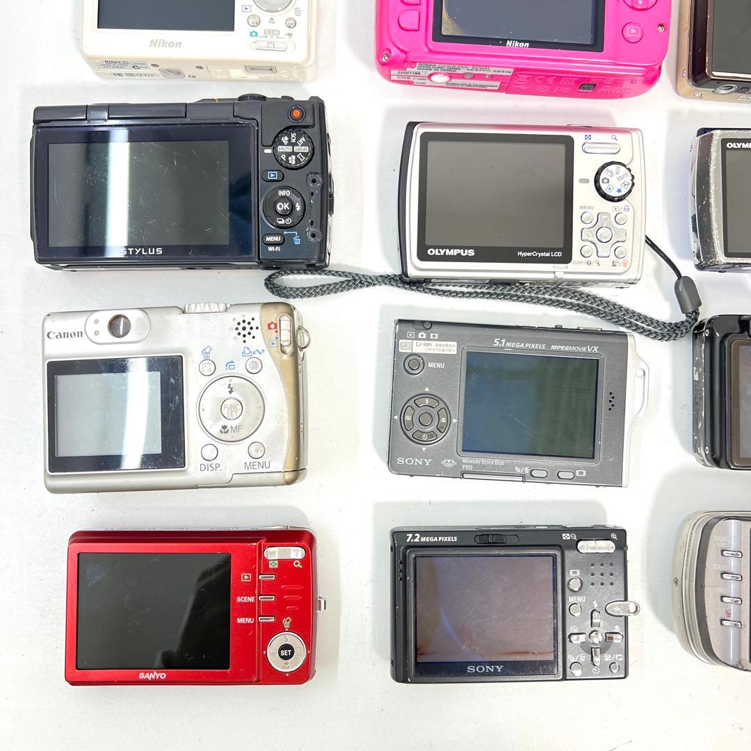 デジカメ 24台 まとめ売り Canon Nikon SONY OLYMPUS他