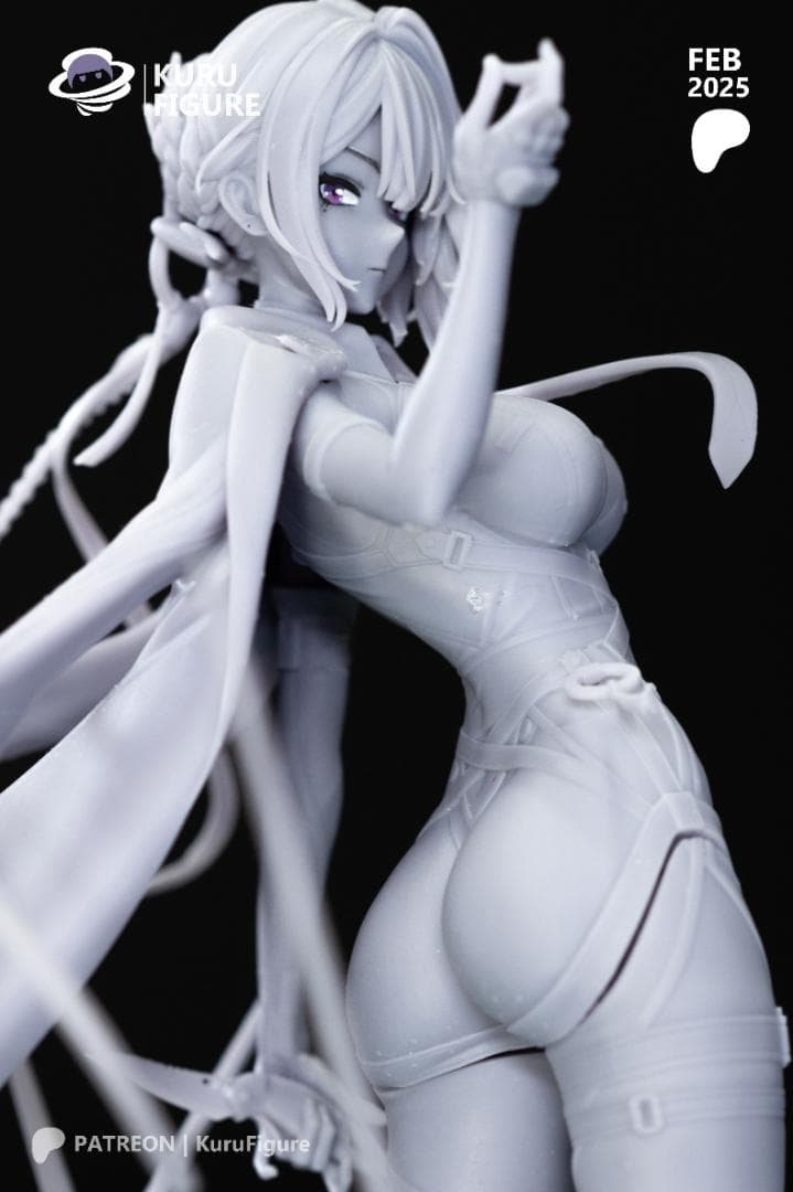 1/7正規品ガレージキット ゼンゼロ イヴリン / 未塗装未組立