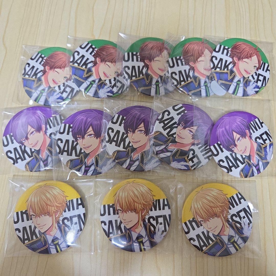 浦島坂田船 缶バッジ 夏ツアー 2022 うらたぬき 等身 缶バッジ 74点