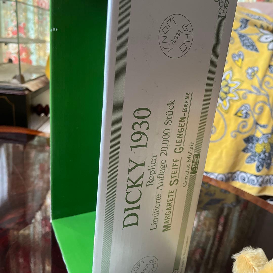 シュタイフ DICKY BEAR 1930訳あり