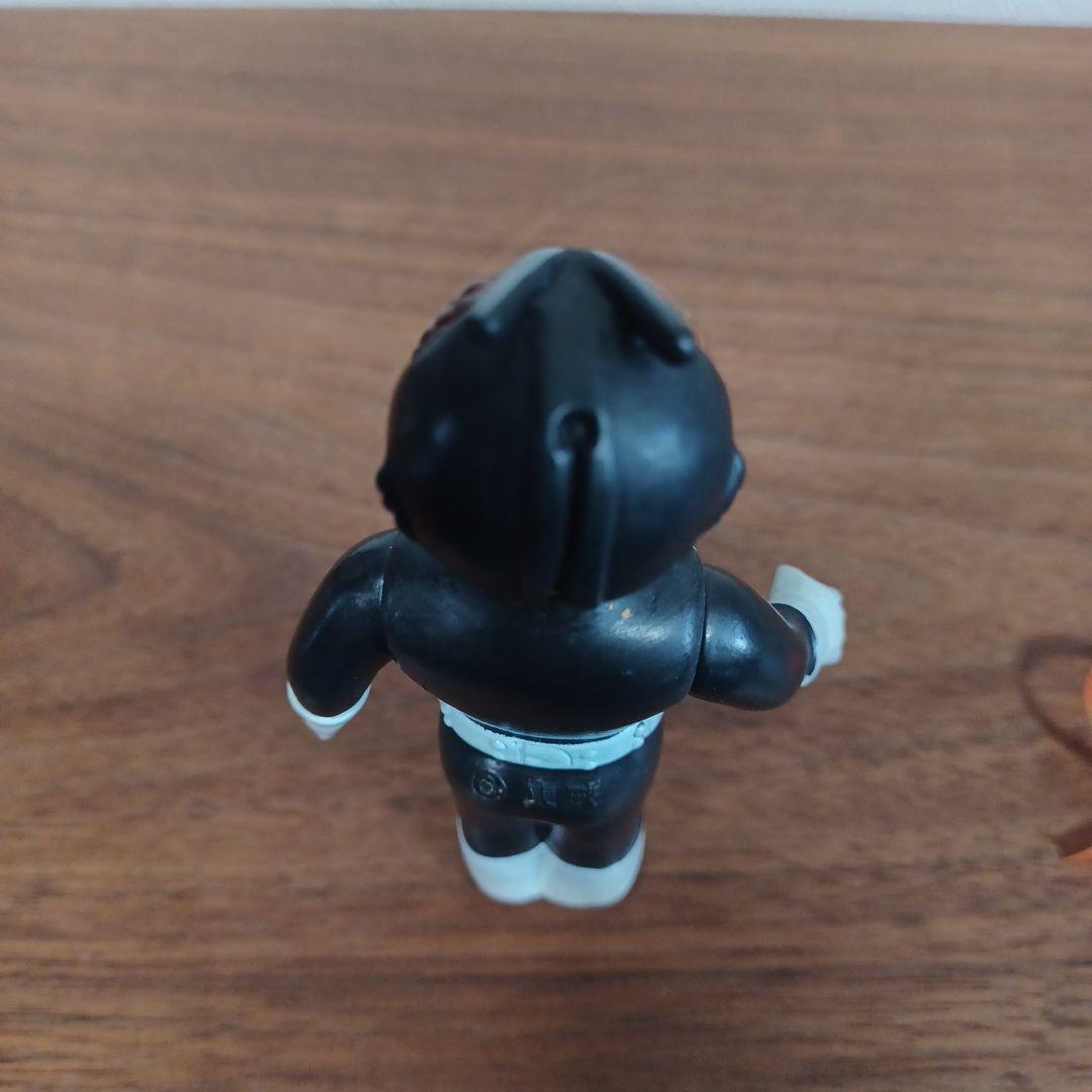 当時物 「仮面ライダー面取れ」激レアな指人形ミニソフビフィギュア