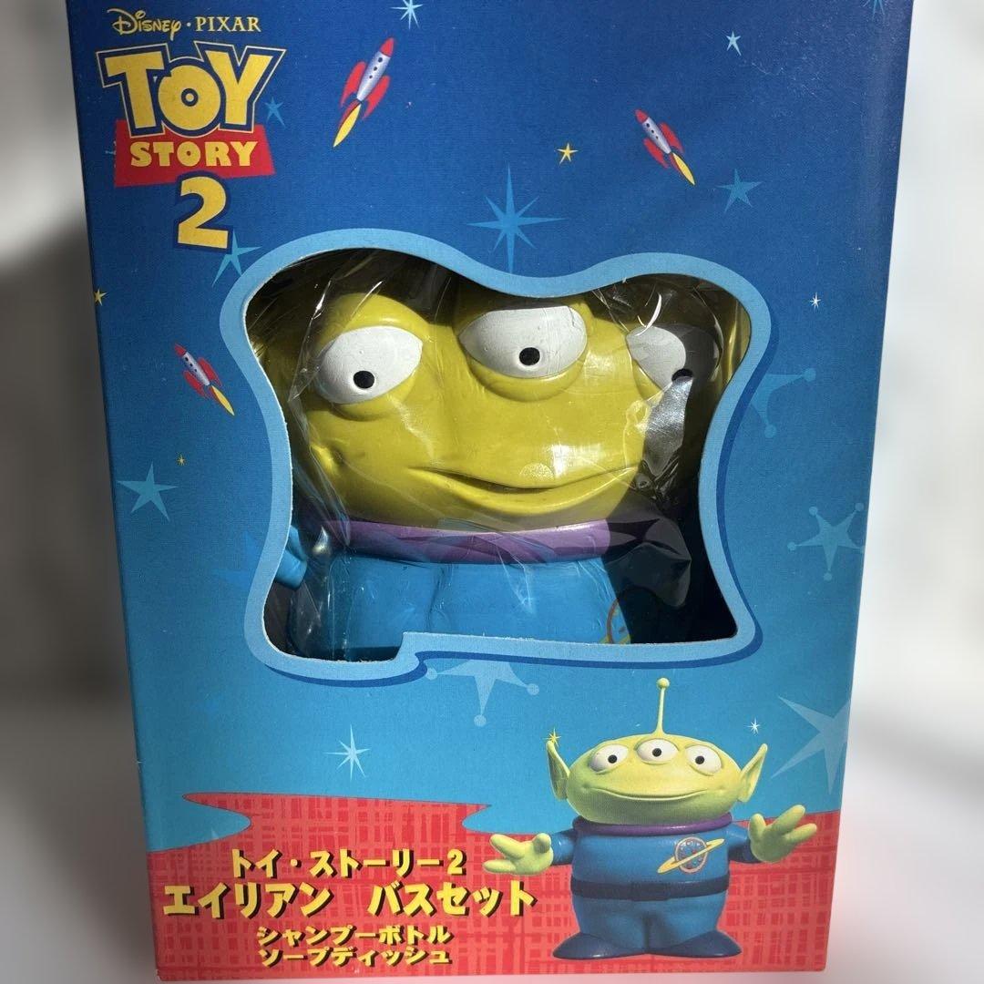 トイストーリー　エイリアン　バスセット　シャンプーボトル　リトルグリーンメン