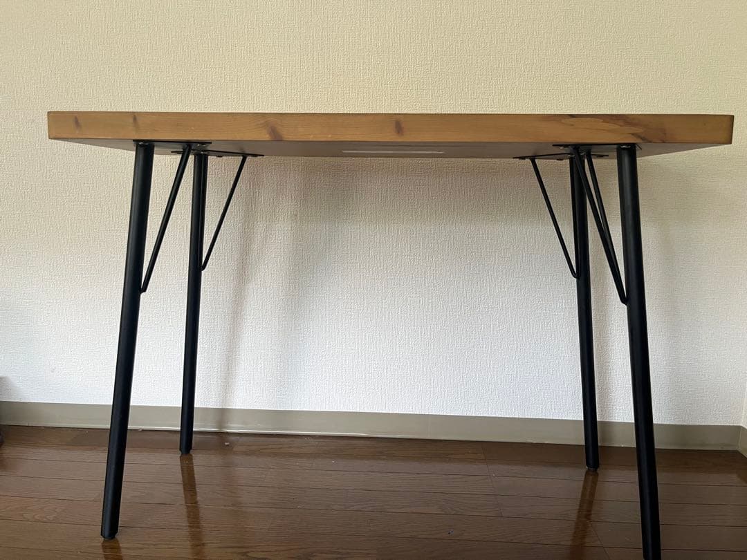 【送料込み】ニトリ フリーデスク(アウロス)ライトブラウン