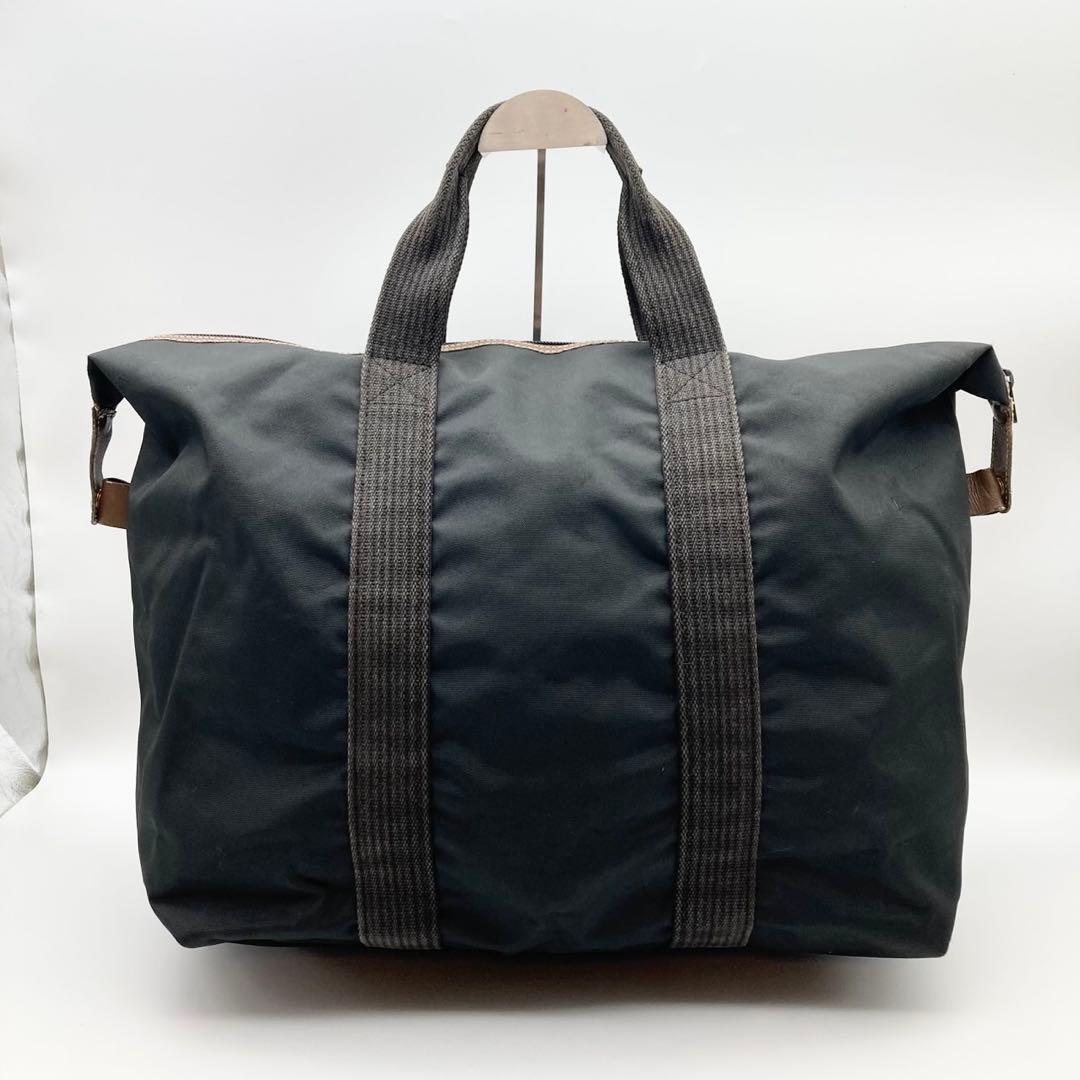 dunhill ダンヒル ナイロン ボストンバッグ 大容量 旅行 出張 軽