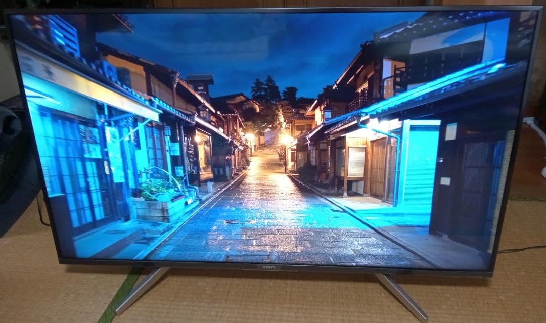 SONY BRAVIA KJ-49X8500G 49型【ジャンク 液晶に線有り】