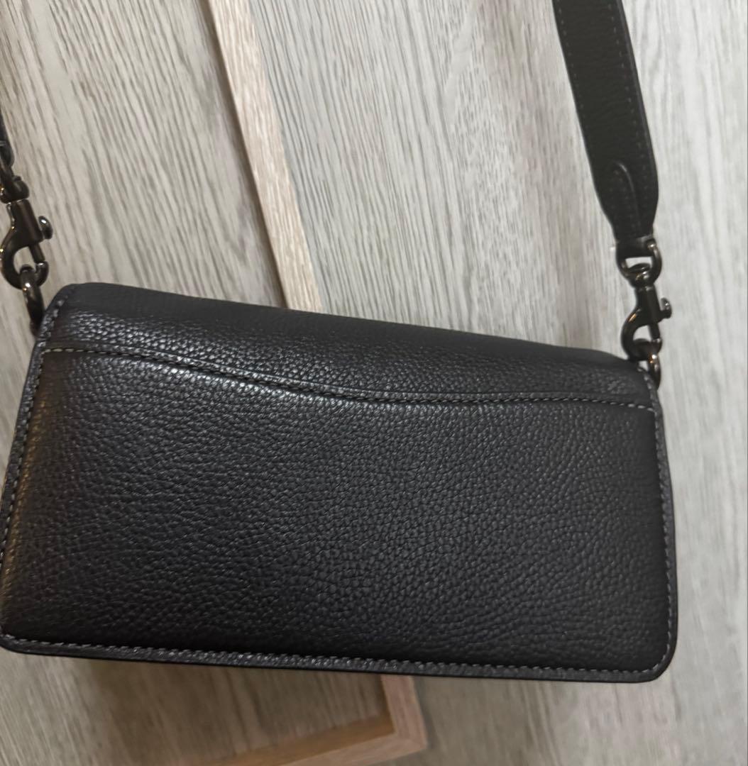 コーチ　タビーショルダーバッグ　黒