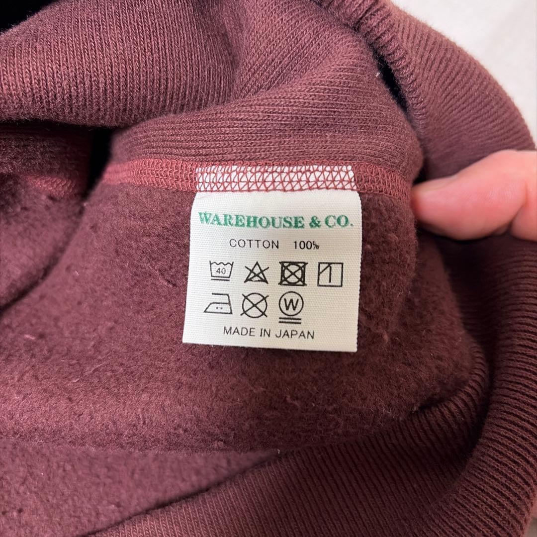 専用品　WAREHOUSE　Lot 484 無地 ボルドー Lサイズ