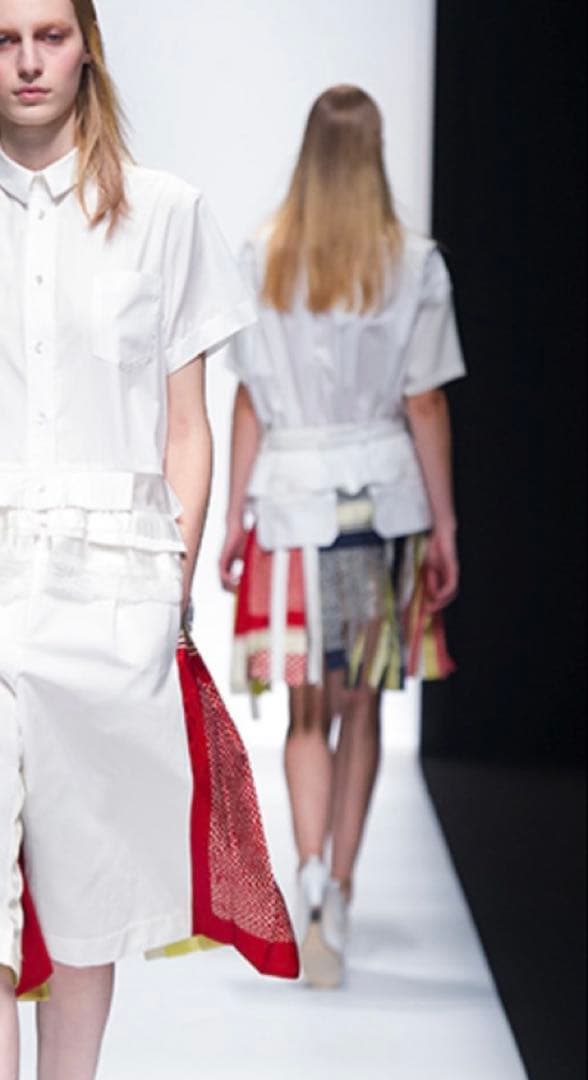 Sacai レース　スカート　ラップ　2013年　コレクション　サカイ　レア