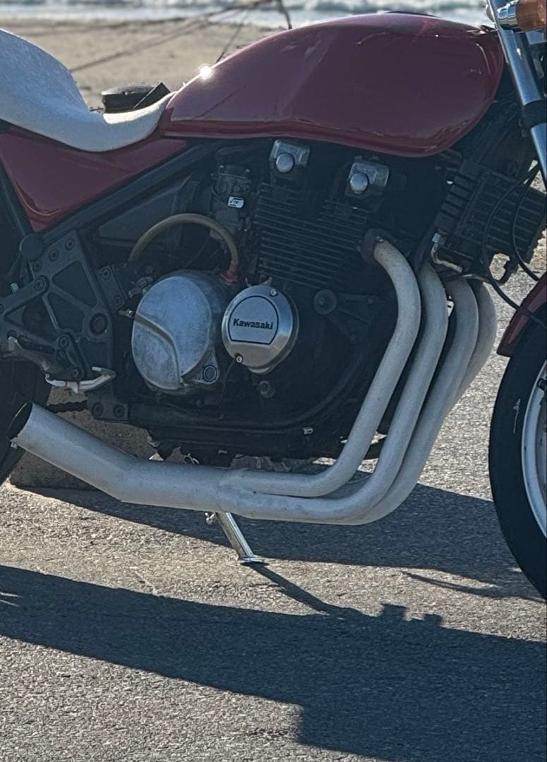 kawasaki ゼファー400 ゼファーχ 規制前ヨシムラショート管 腹下