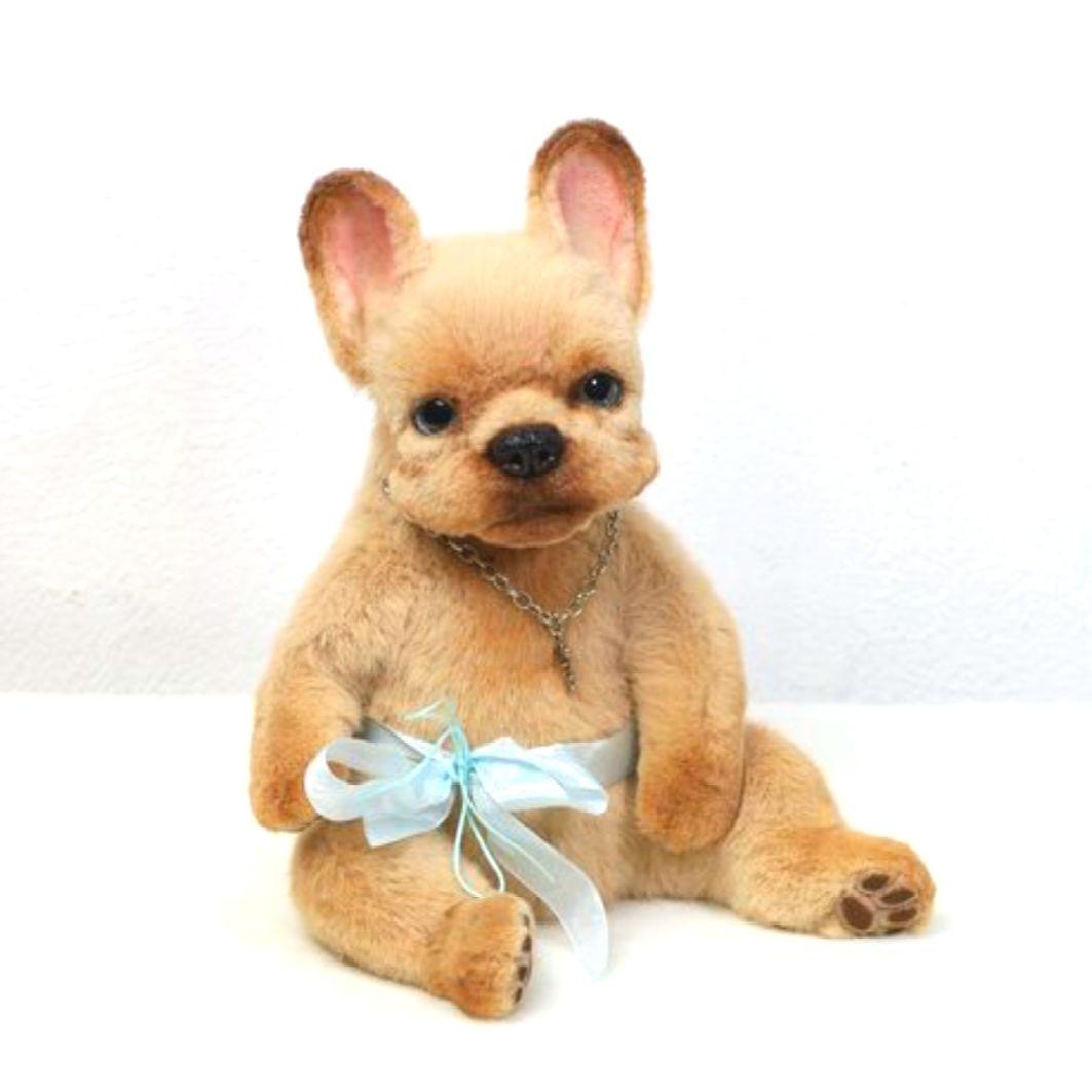 海外作家様作ブルドッグの子犬アートドール
