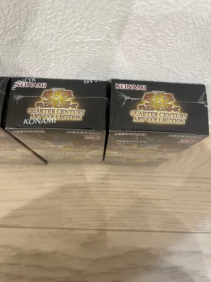 遊戯王　クォーターセンチュリーアートコレクション　シュリンク付き　未開封