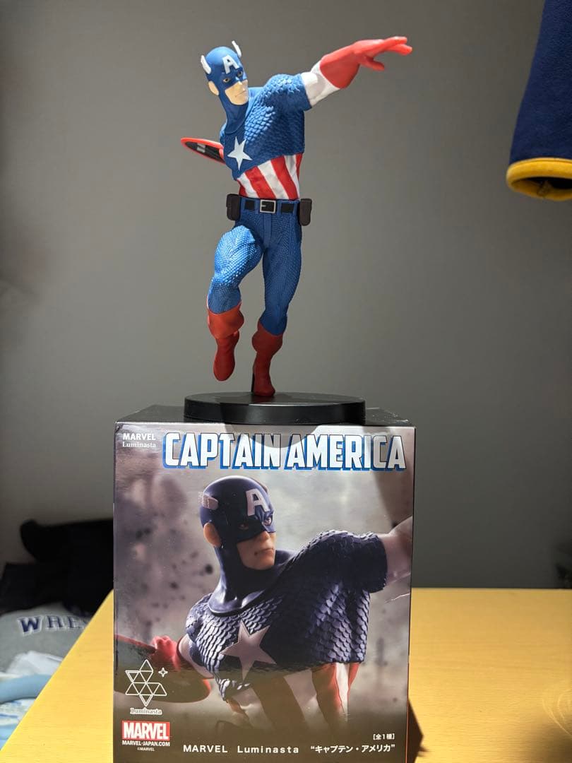 MARVEL Luminasta キャプテン・アメリカ フィギュア 美品 - メルカリ