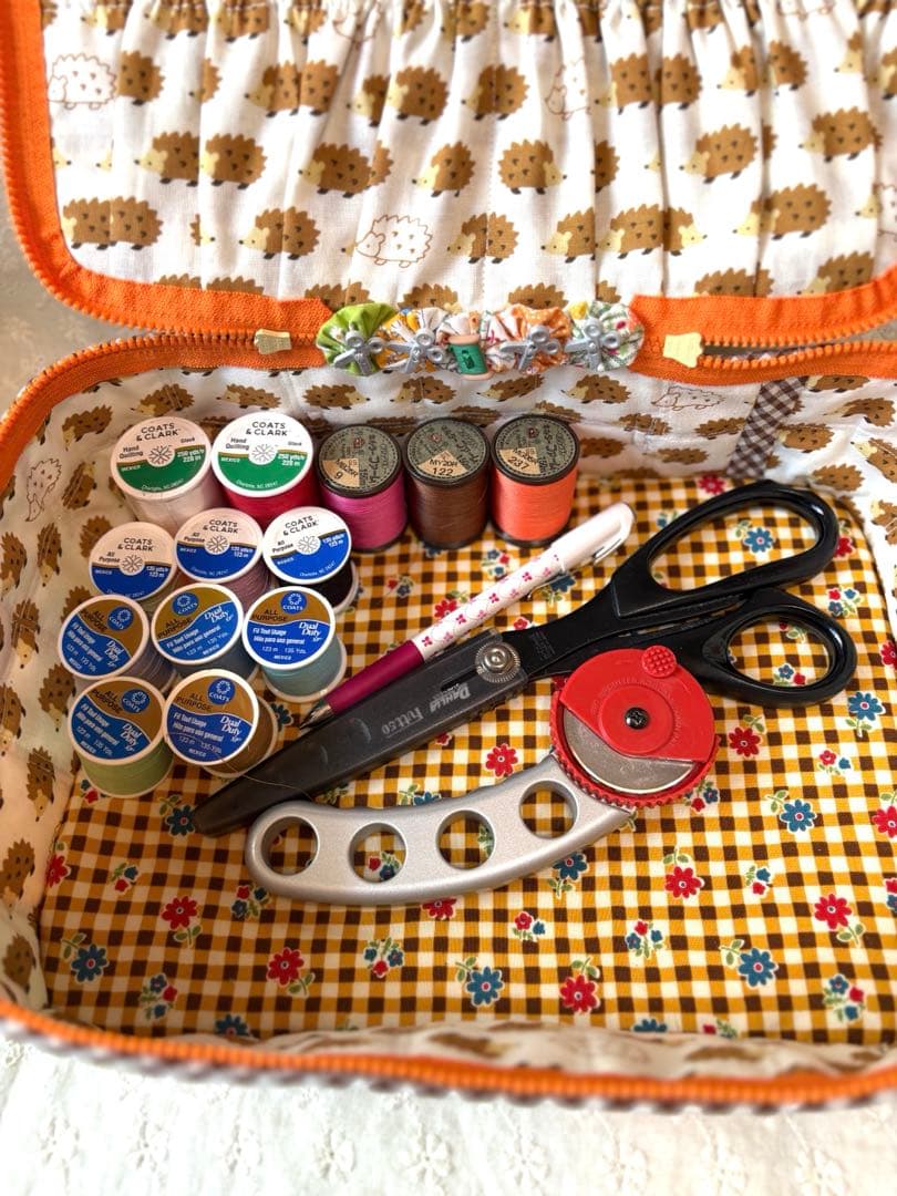 オーダー品ご確認用‼️♥︎ハンドメイド♥︎ミックルペペパッチワークBIGバニティポーチ