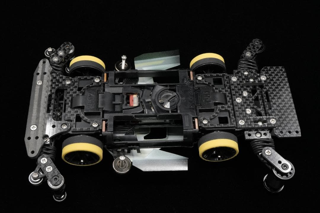 ミニ四駆 MSフレキ 完成マシン 蛍光機甲Ver. 海外優勝仕様 タミヤ 86