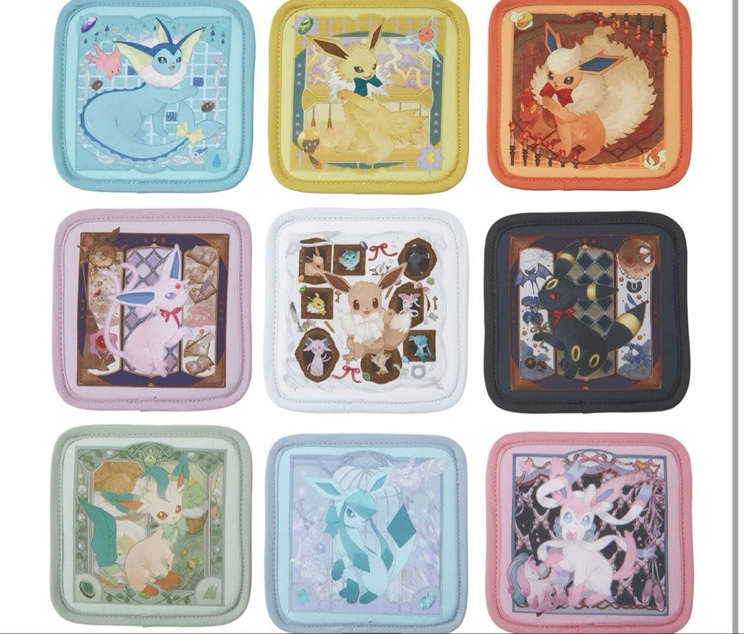 ポケセン Eevee Collection コースター9種セット コースター Eevee