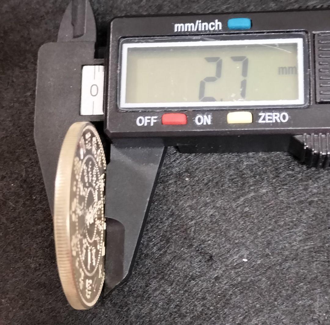 銀貨保証中国銀貨メダル 目方約26.7g 銀含有率約90% 中国古銭銀貨