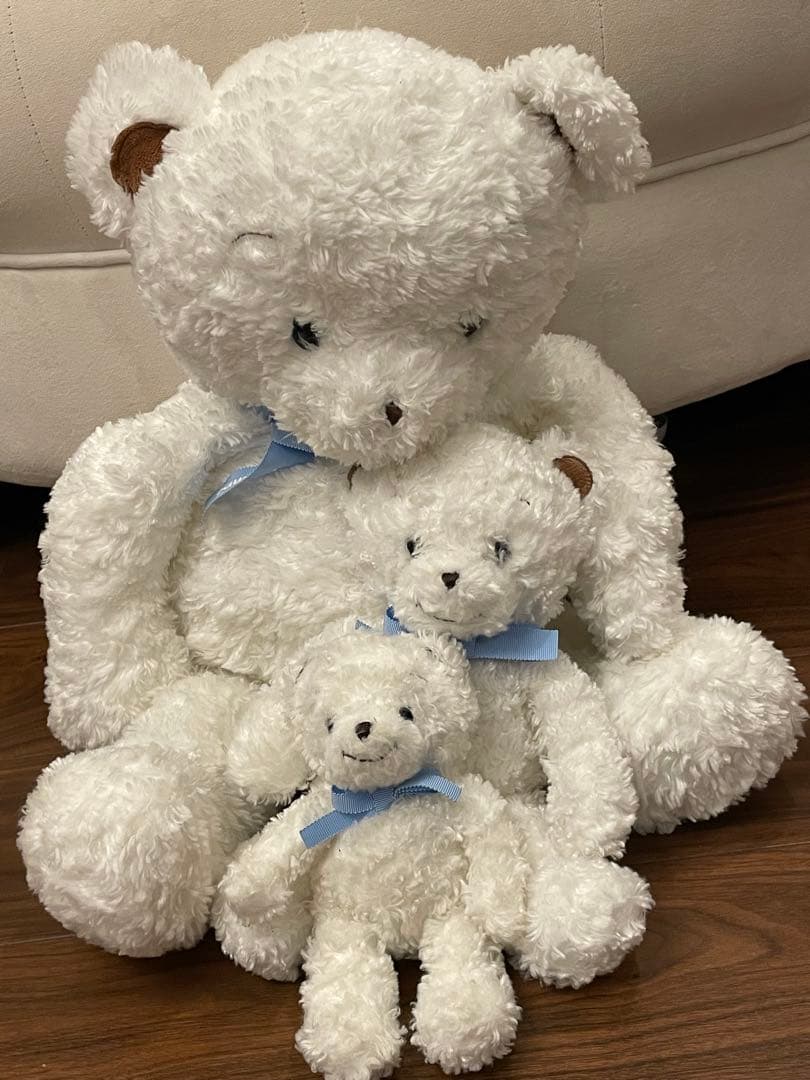 familiar ファミリアベアー　ファミちゃん　ぬいぐるみ 3体セット