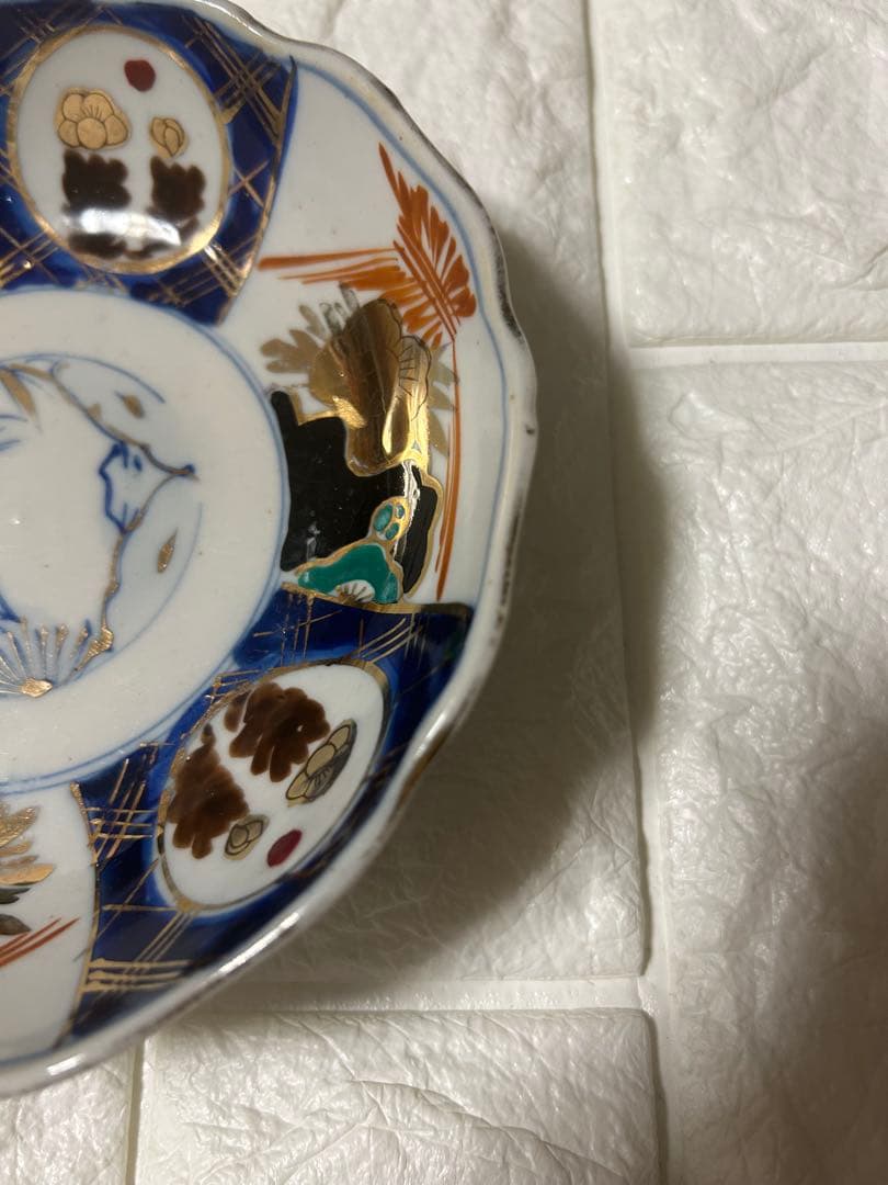 蔵出し　古伊万里　成果年製　なます皿　舟形さしみ皿　江戸時代