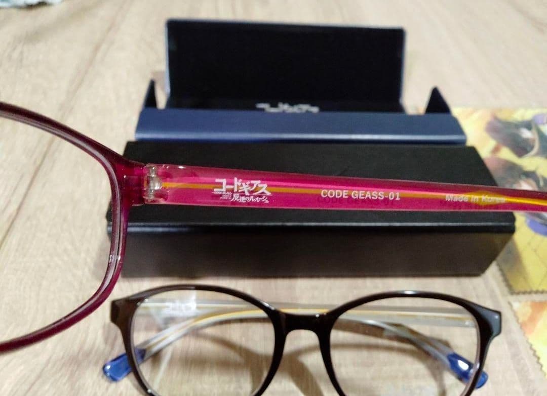 【新品・入手困難】コードギアス ルルーシュ＆スザク 眼鏡セット
