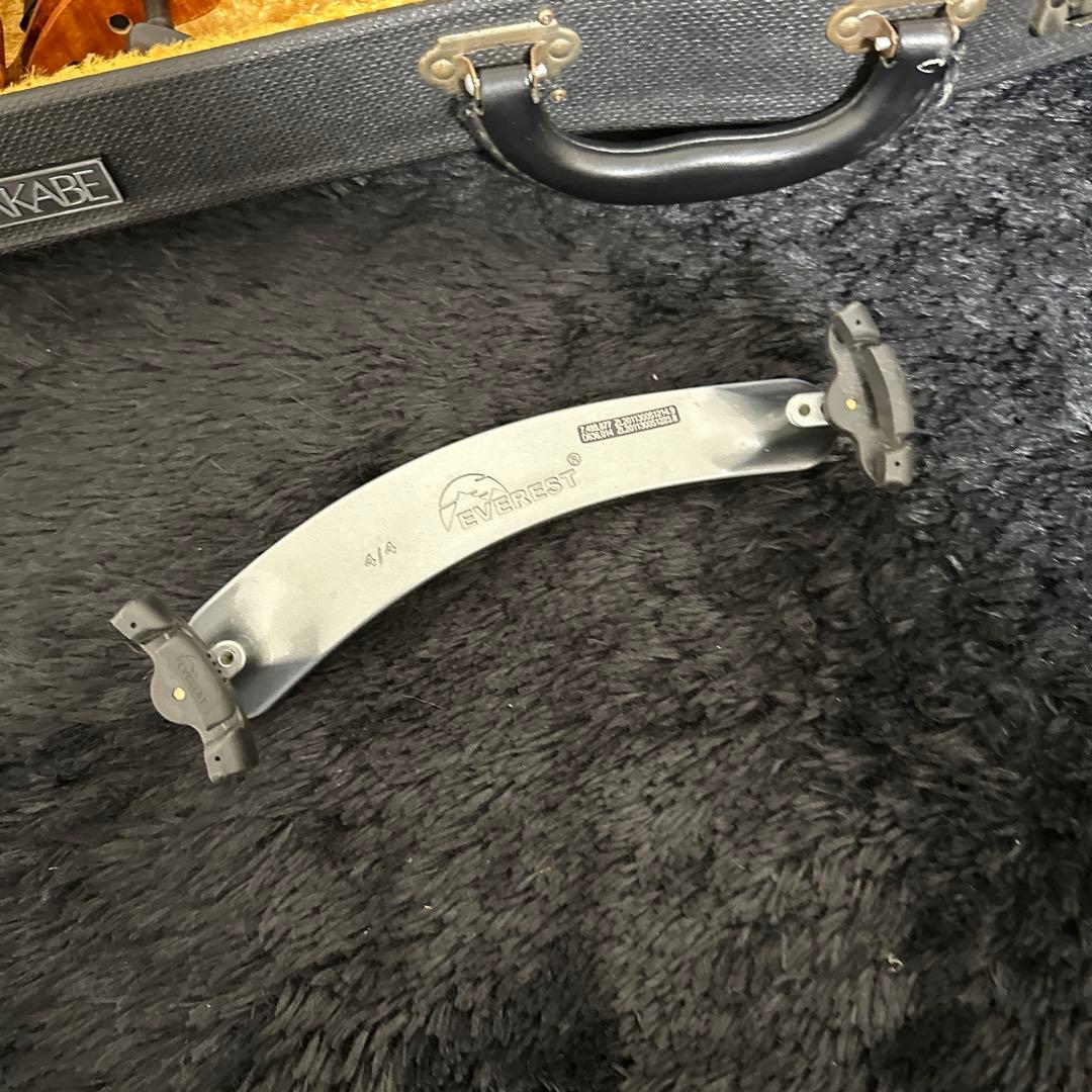 希少 SUZUKI No.470 4/4サイズ バイオリン 虎目 ケース 弓付属