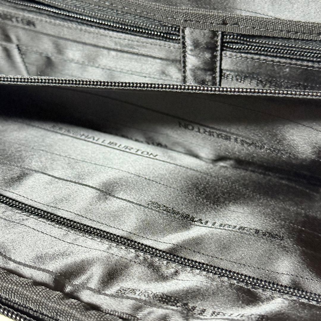 未使用✨ゼロハリバートン　レザー　ビジネスバッグ　ブラック　大容量　2way