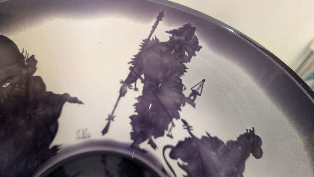 七福神』水指 茶道具 硝子ガラス義山布袋恵比寿大黒天毘沙門天弁財天福禄寿