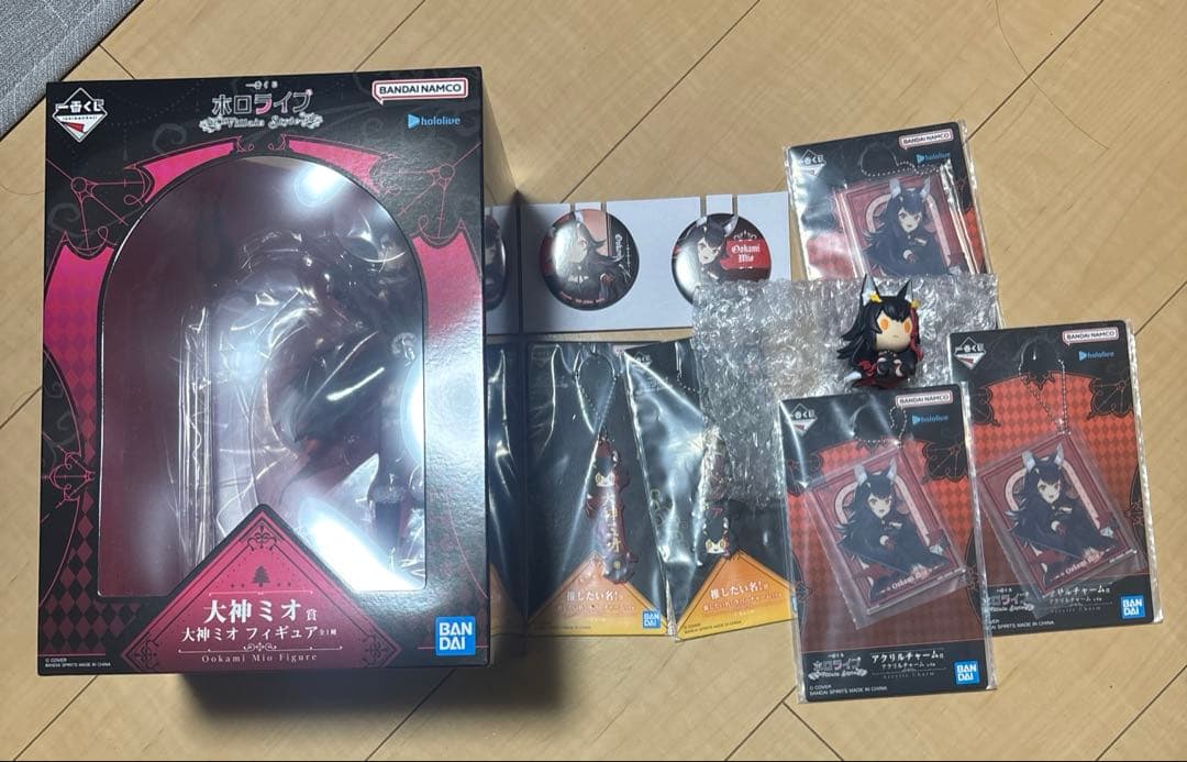 一番くじ ホロライブ 大神ミオ フィギュアセット 26年1月〜】一番くじ