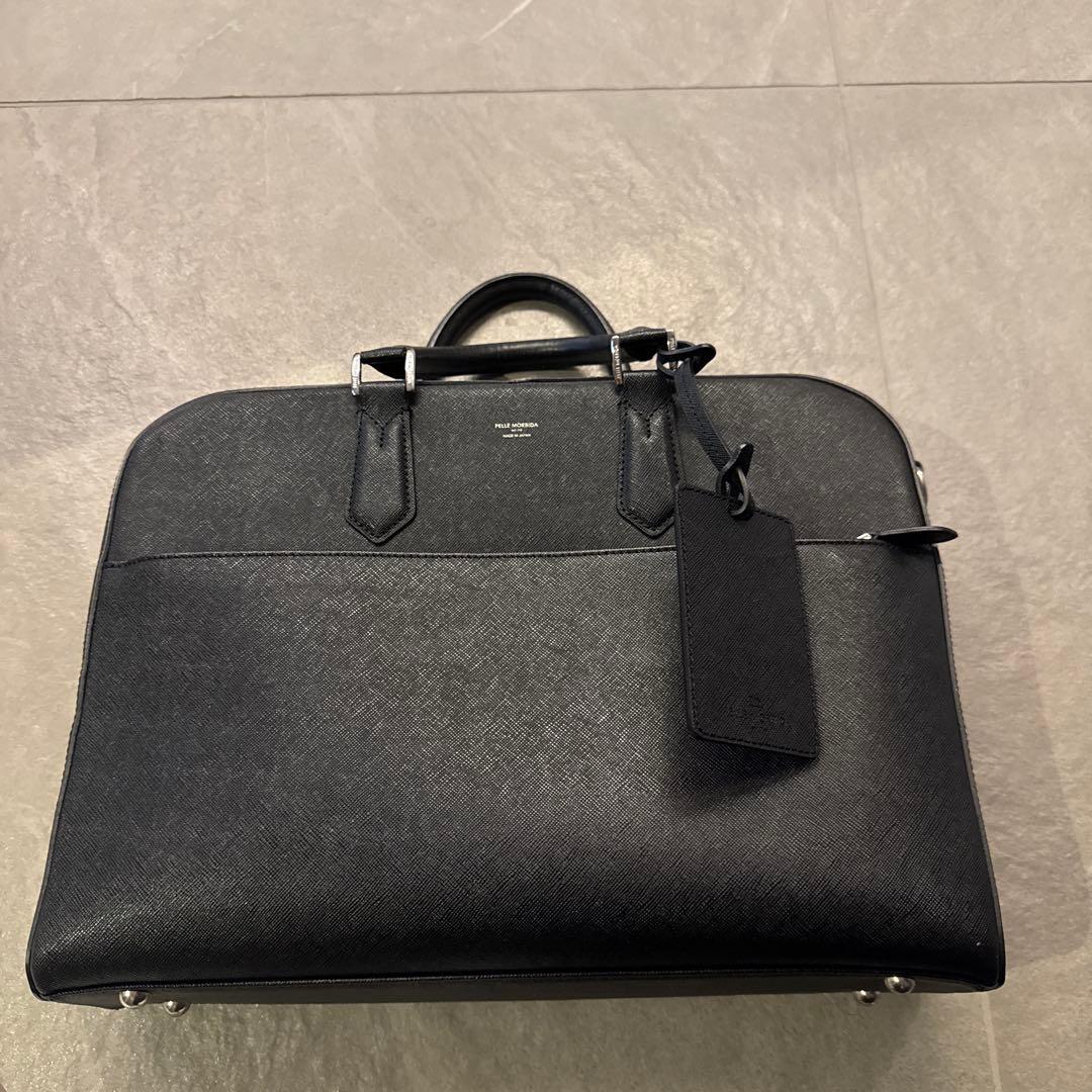 pelle morbida ブリーフバッグ